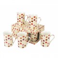 Heath McCabe HM Bamboo Polka Dot Mug Set
